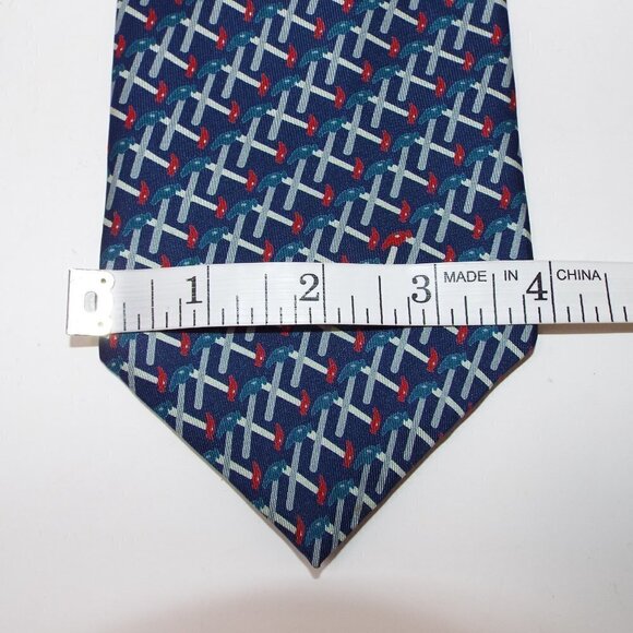 Oscar de la Renta Silk Tie #218 - Picture 4 of 7